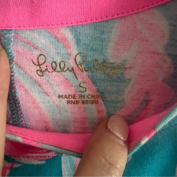 Lilly Pulitzer Charley Dress Turtle Eclipse New Small - Picture 3 of 4
